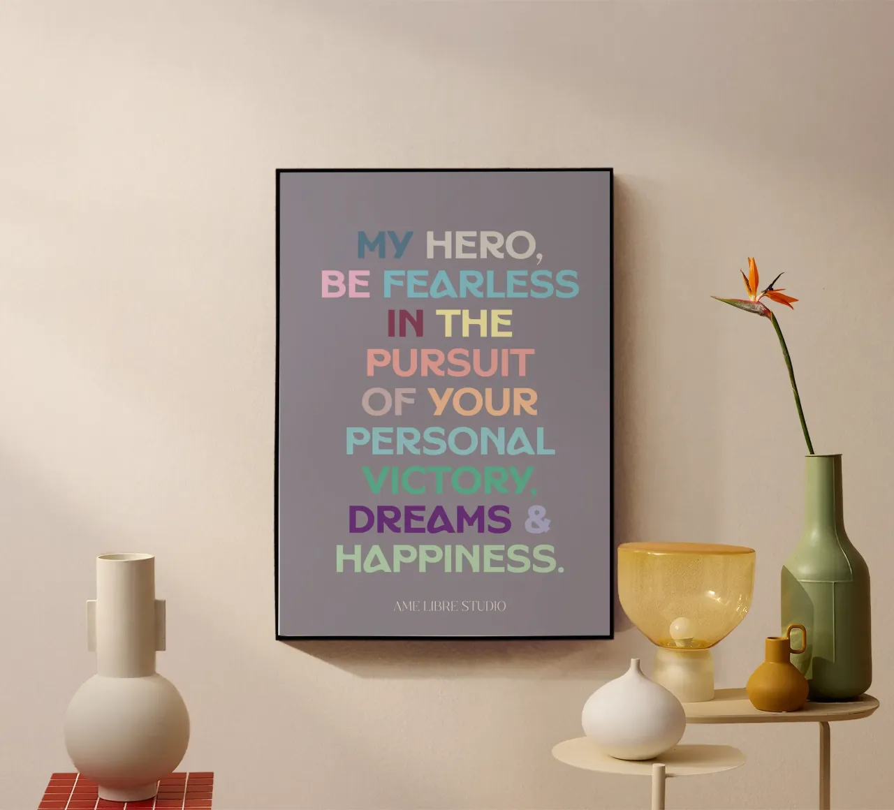 🗿 Acryl-Glas von MENTHE SAUVAGE