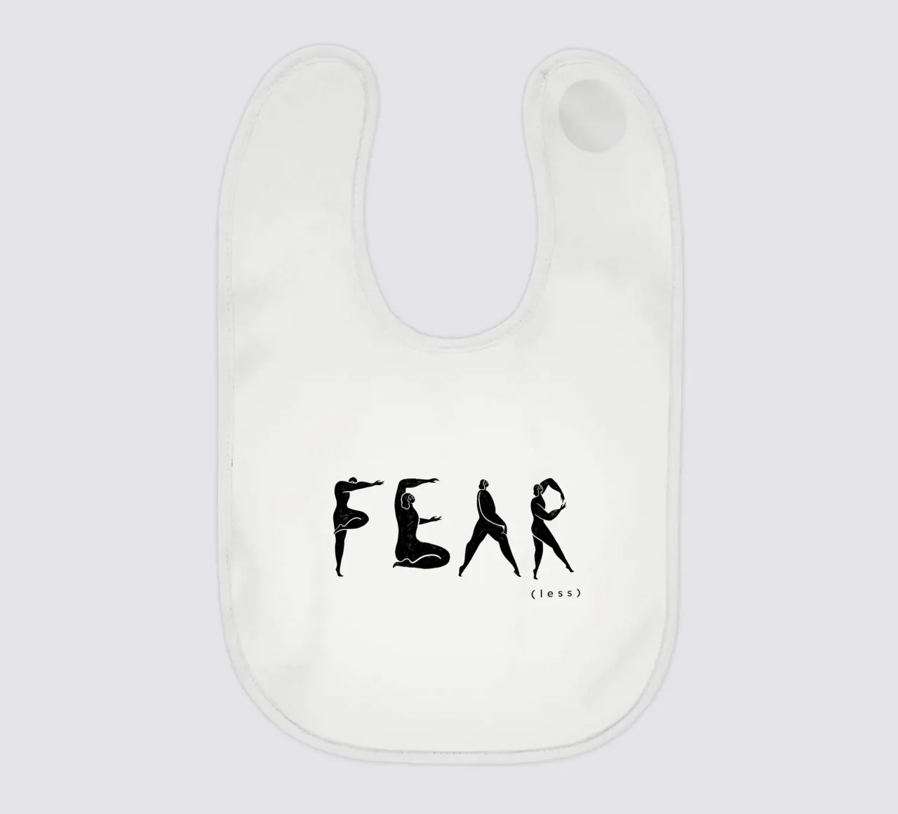Fear- Less product.type.bib-baby common.byCreator Arty Guava