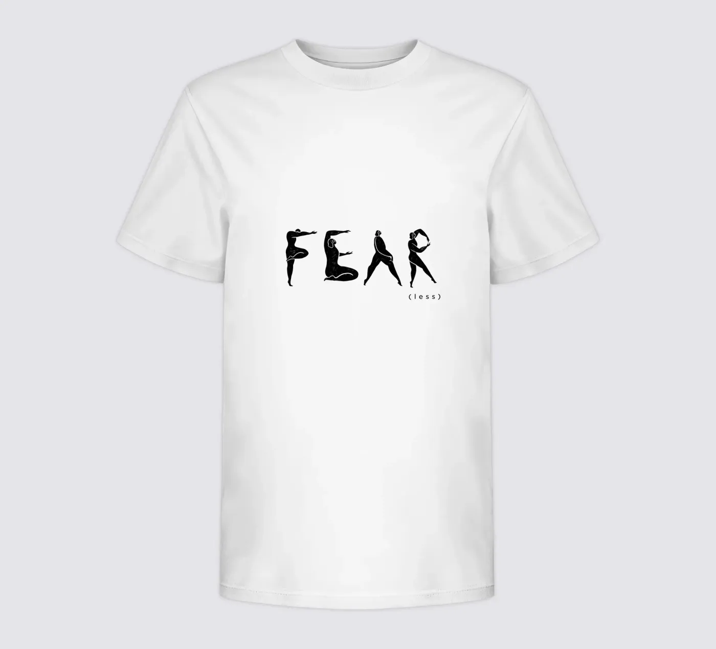Fear- Less kinder t-shirt van Arty Guava