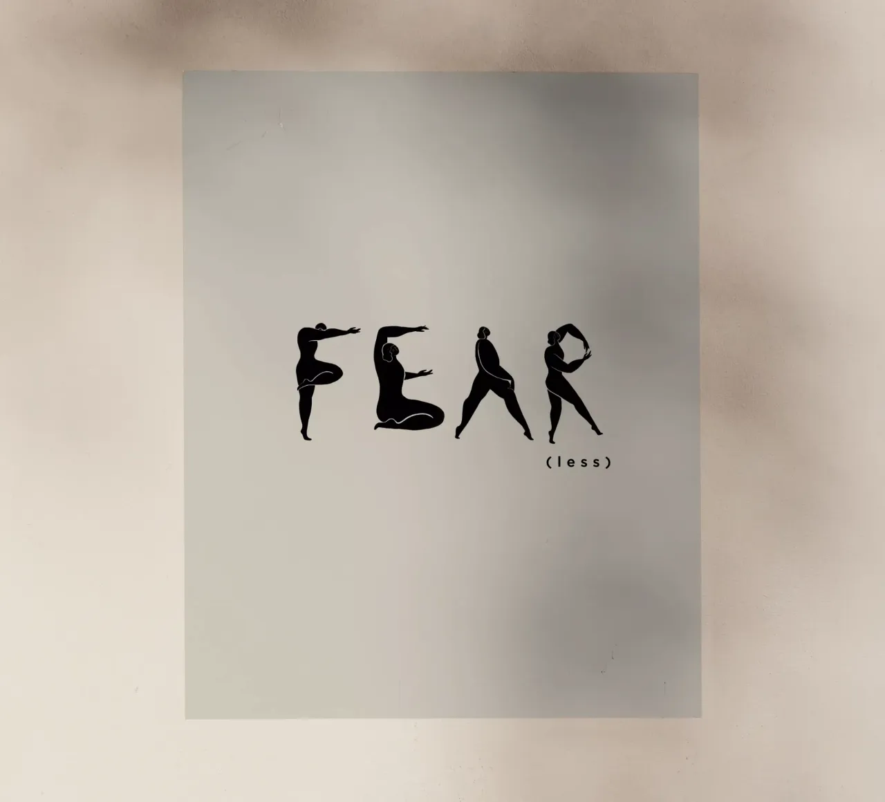 Fear- Less pellicola backlit da Arty Guava