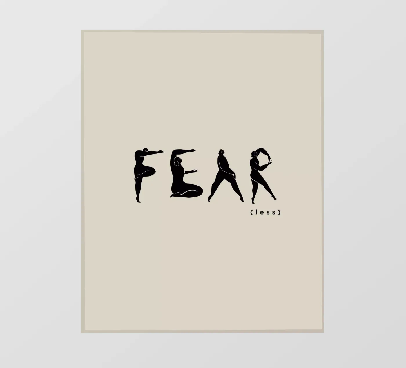 Fear- Less pellicola backlit da Arty Guava