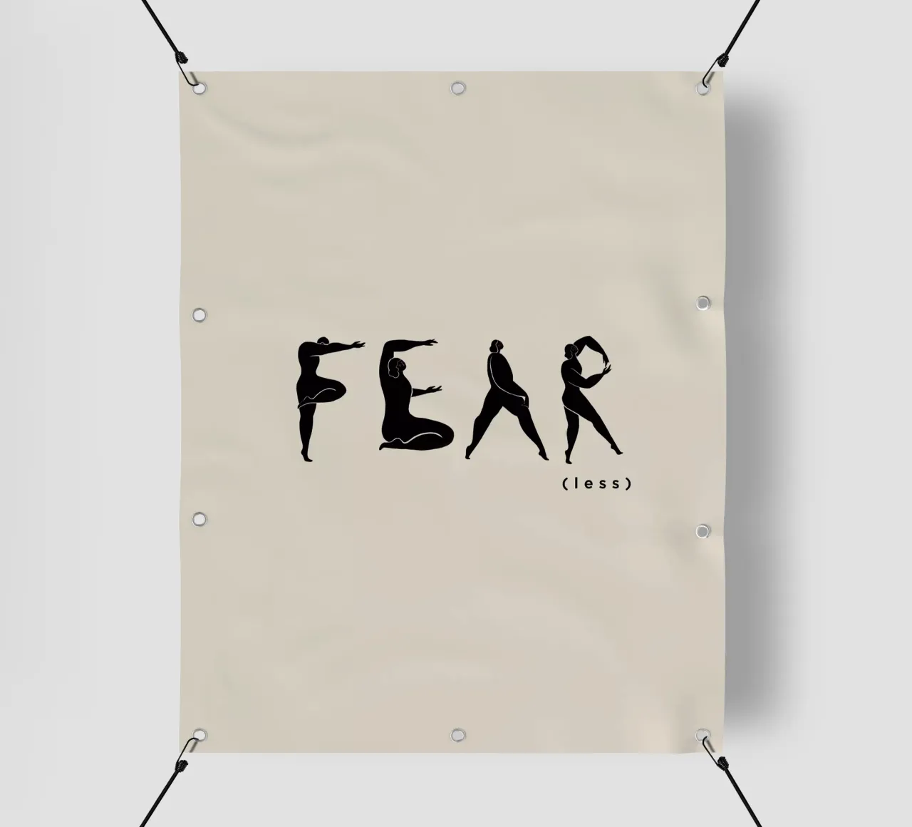 Fear- Less telo in pvc da Arty Guava