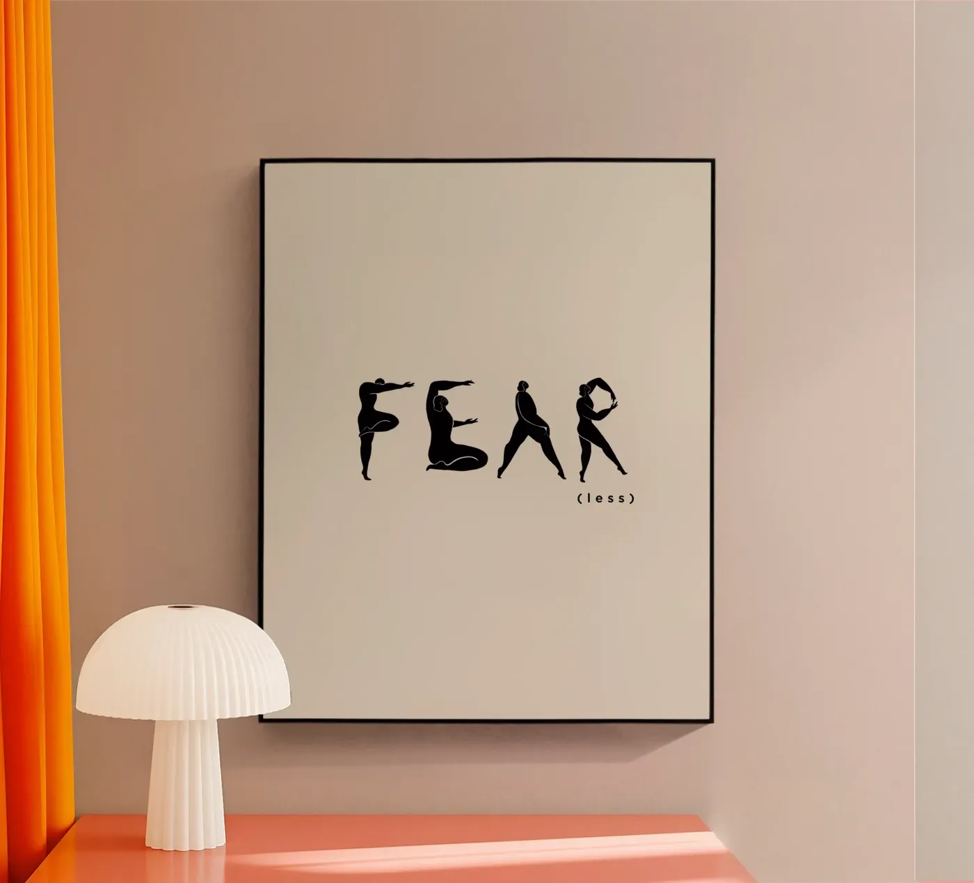 Fear- Less plexiglass da Arty Guava