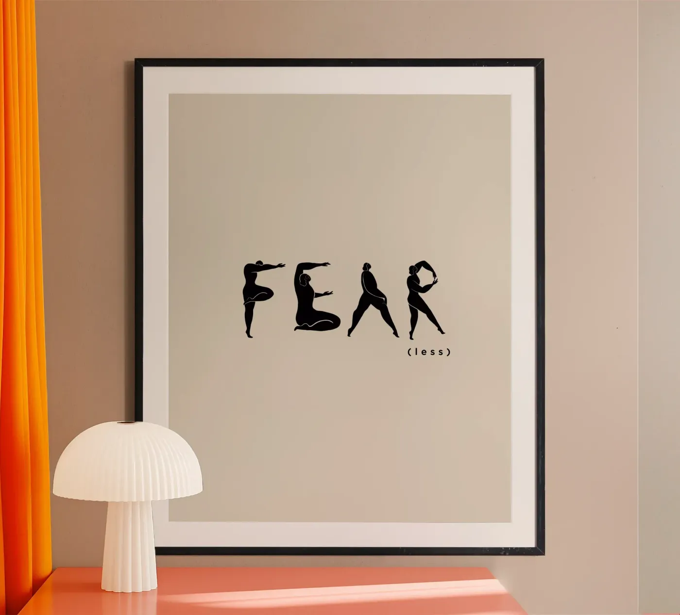 Fear- Less poster da Arty Guava