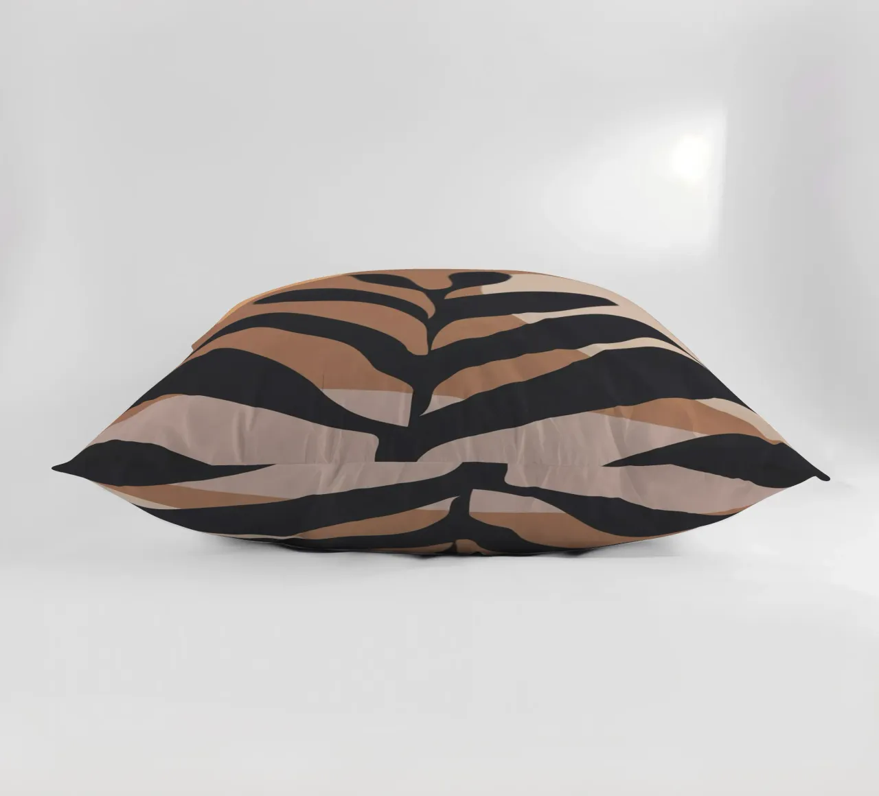 Tropical Leaf Abstract Art 2 decorative cushion by ThingDesign