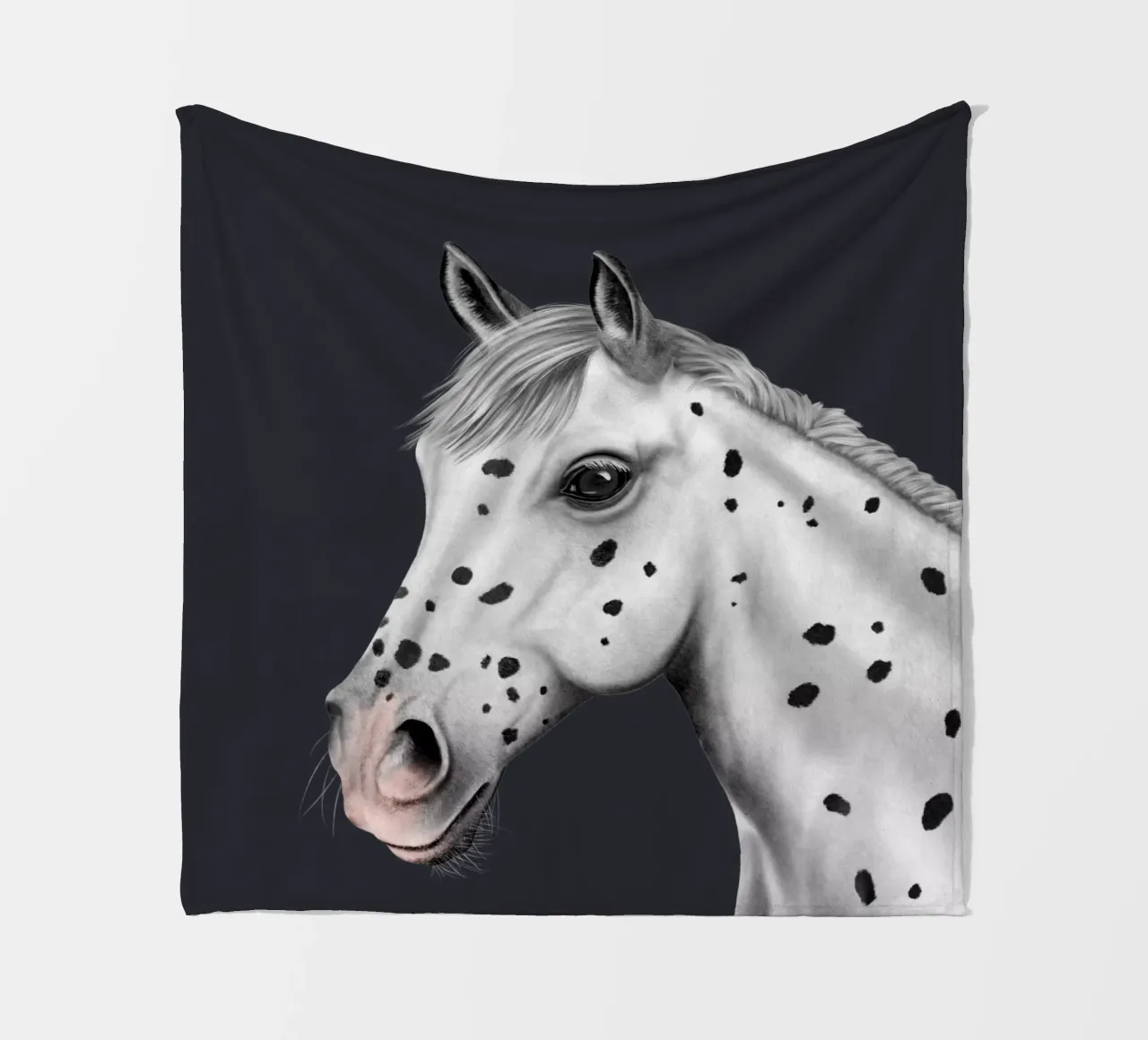 Knabstrupper Portrait coperta in pile da Moonlit Illustrations