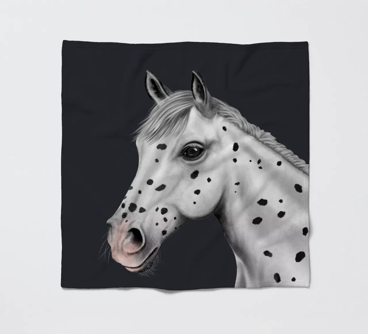 Knabstrupper Portrait coperta in pile da Moonlit Illustrations