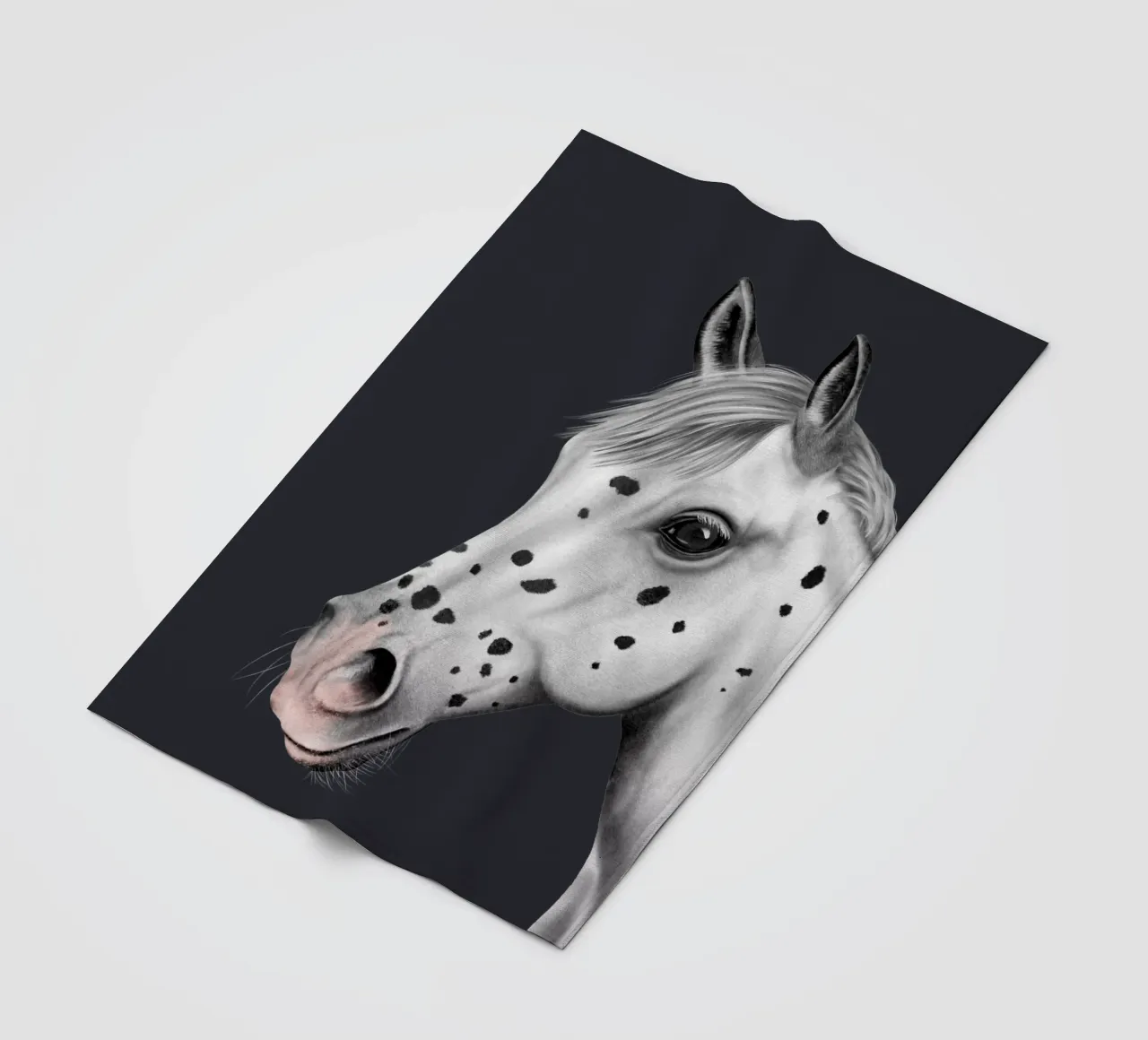 Knabstrupper Portrait coperta in pile da Moonlit Illustrations