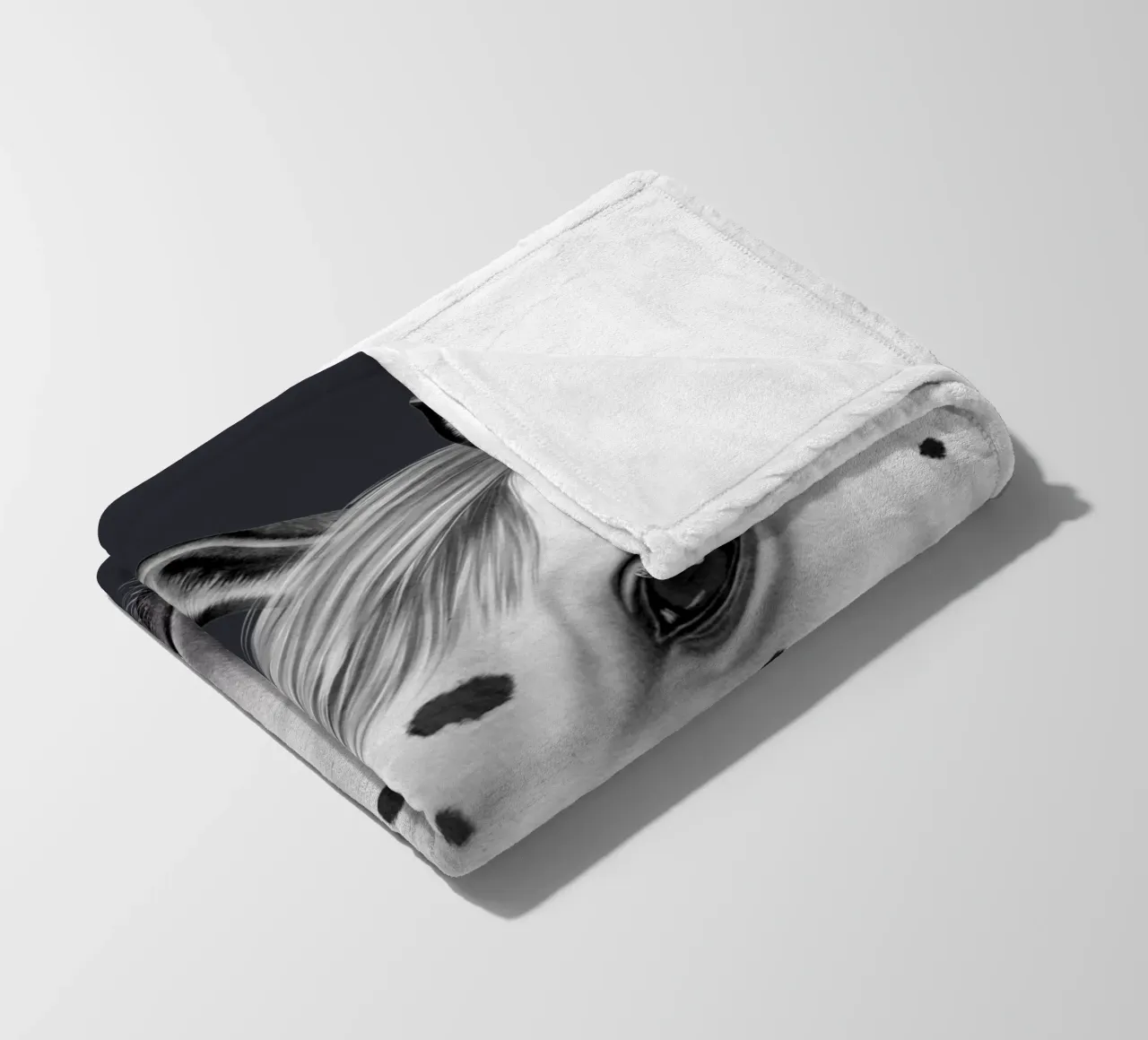 Knabstrupper Portrait coperta in pile da Moonlit Illustrations