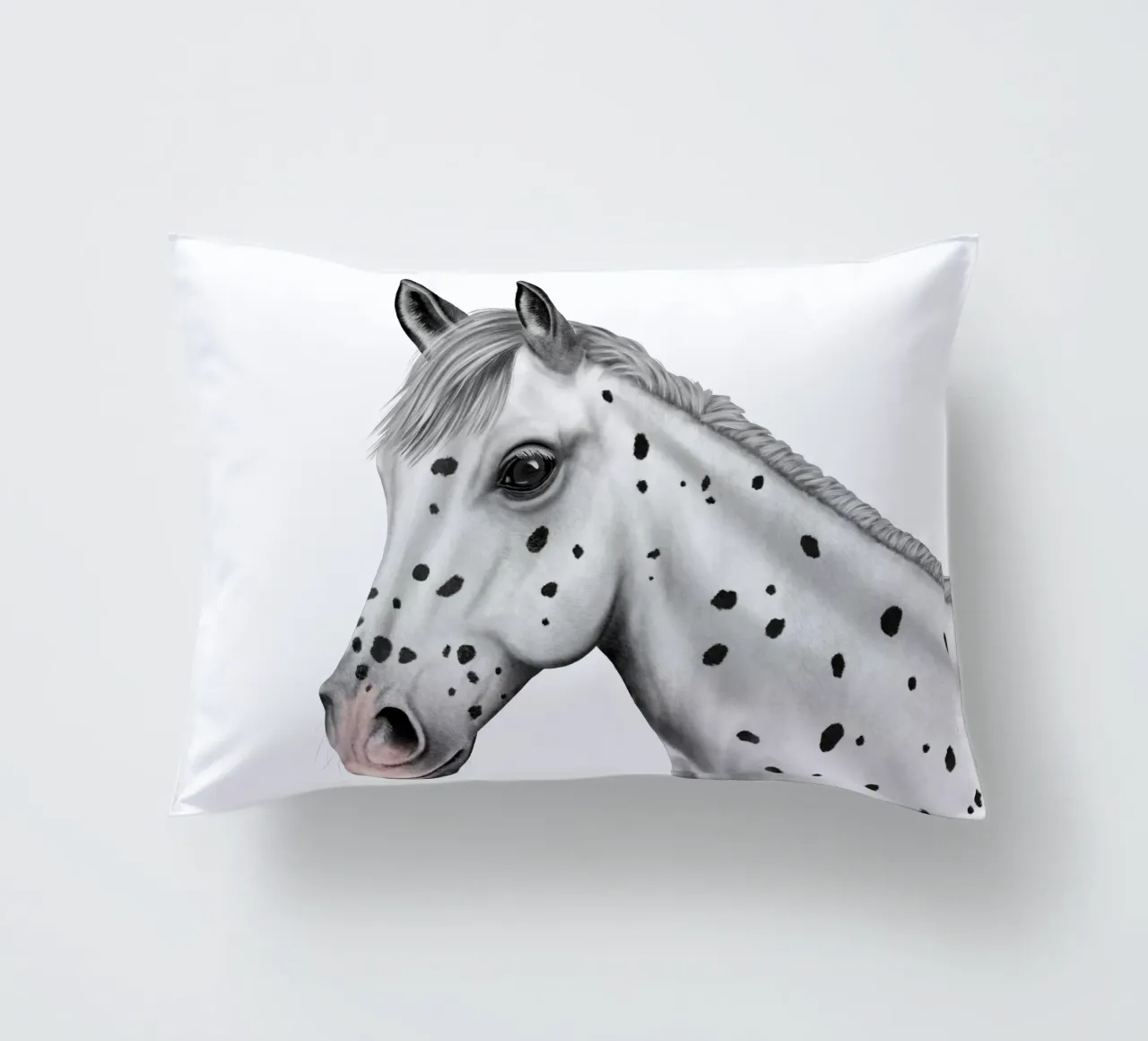Knabstrupper Portrait cuscino da Moonlit Illustrations