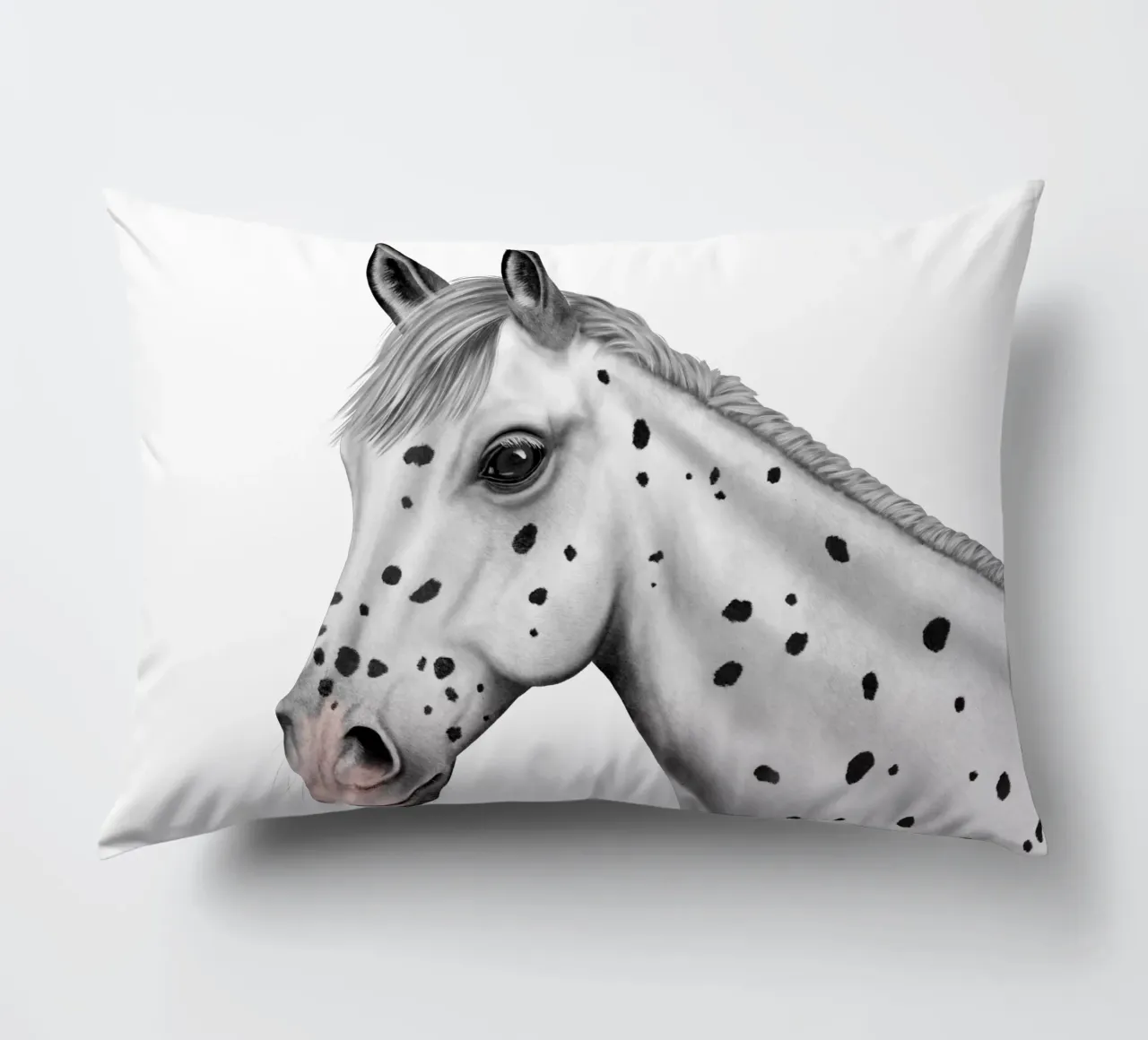 Knabstrupper Portrait cuscino da Moonlit Illustrations