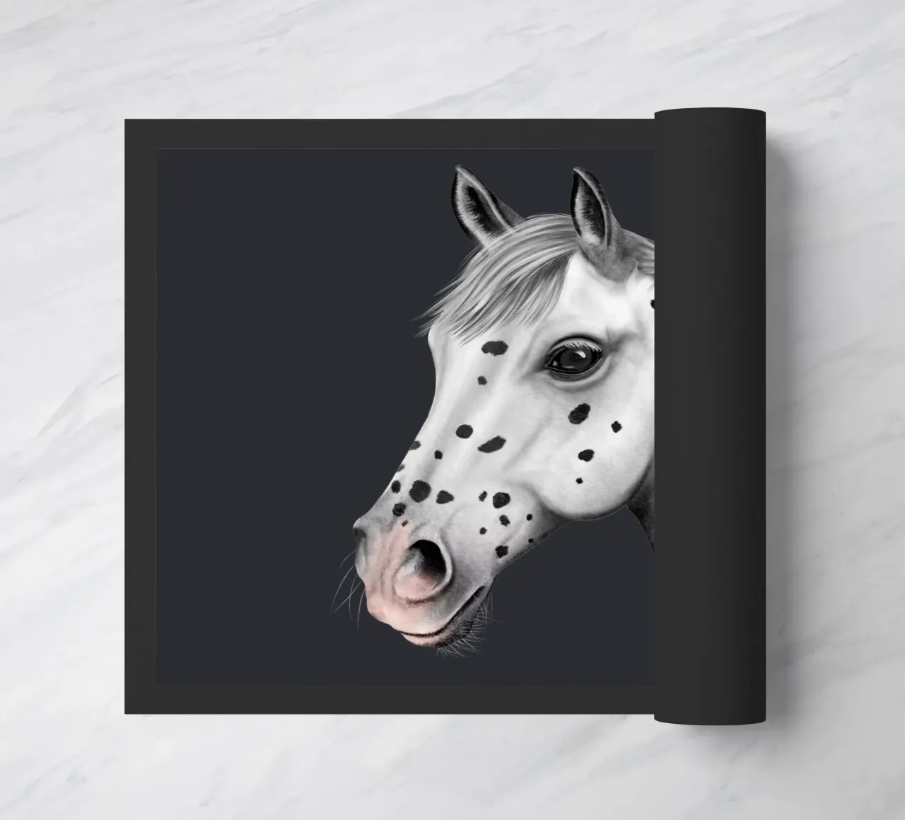 Knabstrupper Portrait zerbino da Moonlit Illustrations