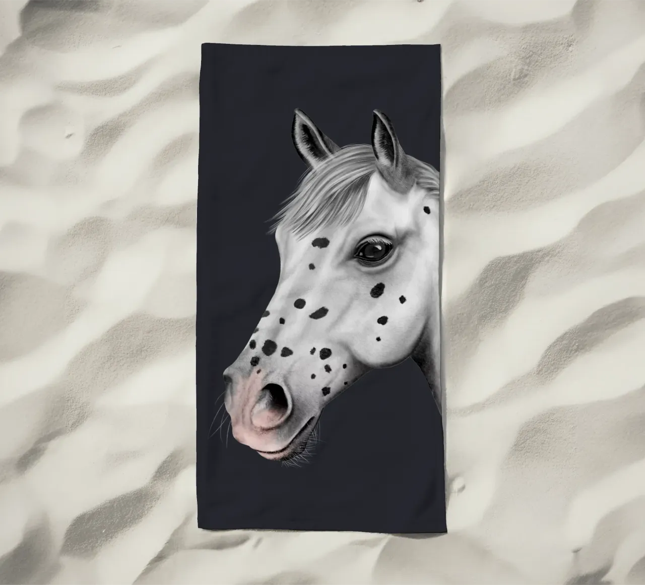 Knabstrupper Portrait telo mare da Moonlit Illustrations