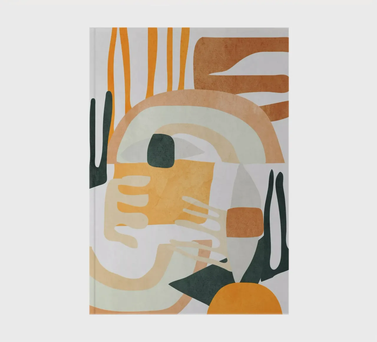 Art abstrait 10 carnet de notes de ThingDesign