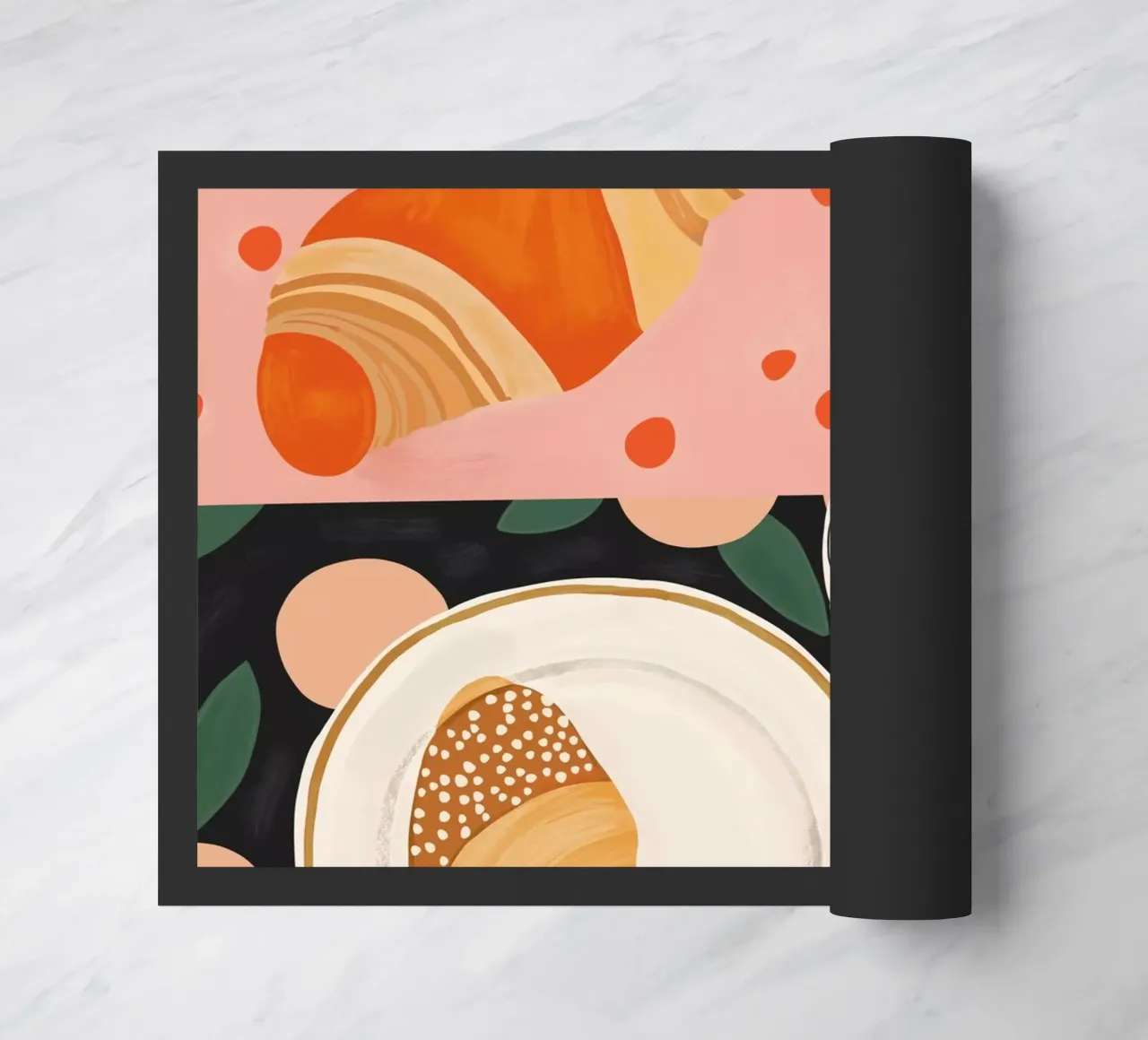 Caffè e croissant zerbino da ArtsySesta