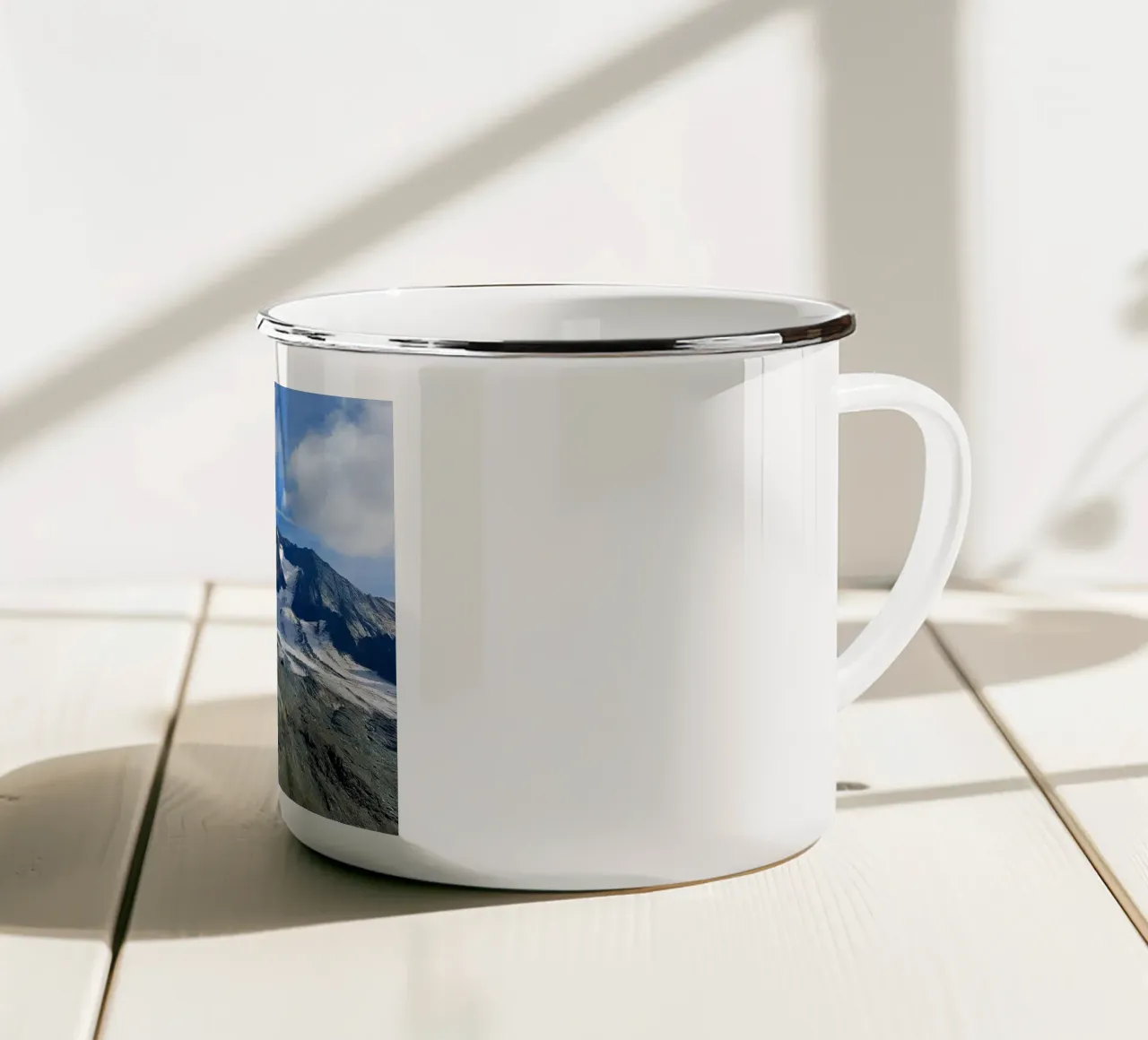 Il Großglockner tazza in smalto da Bangin
