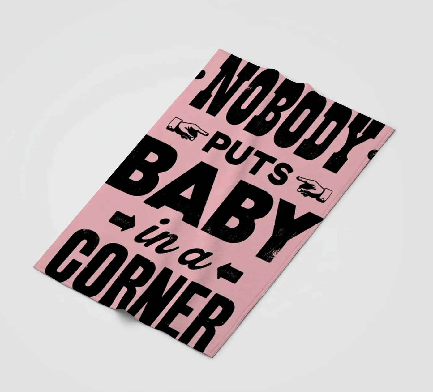 DIRTY DANCING Fleecedecke von The Indoor Type