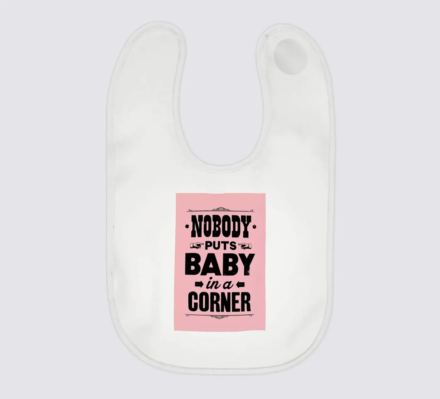 DIRTY DANCING baby bib by The Indoor Type