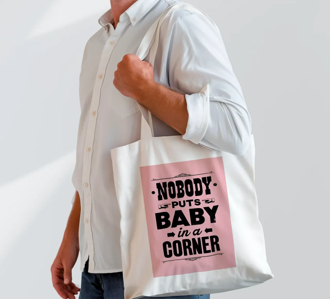 DIRTY DANCING borsa in juta da The Indoor Type