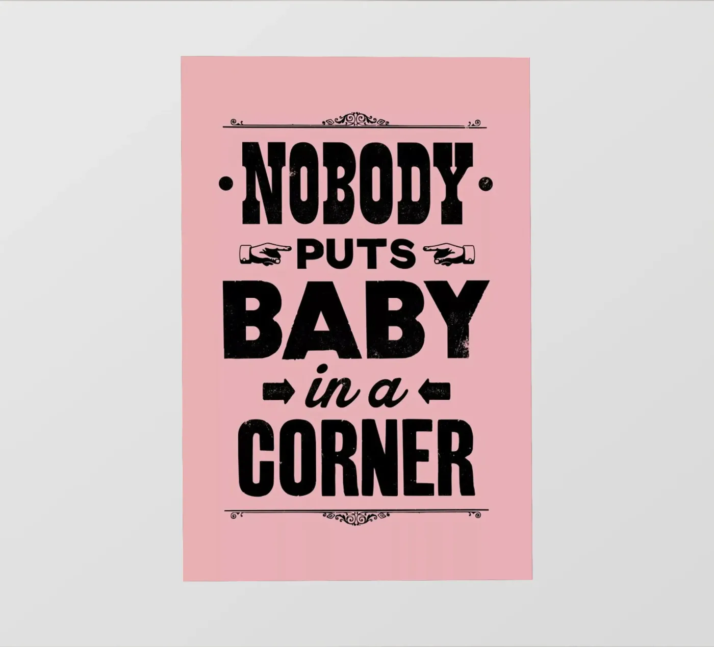 DIRTY DANCING pellicola backlit da The Indoor Type