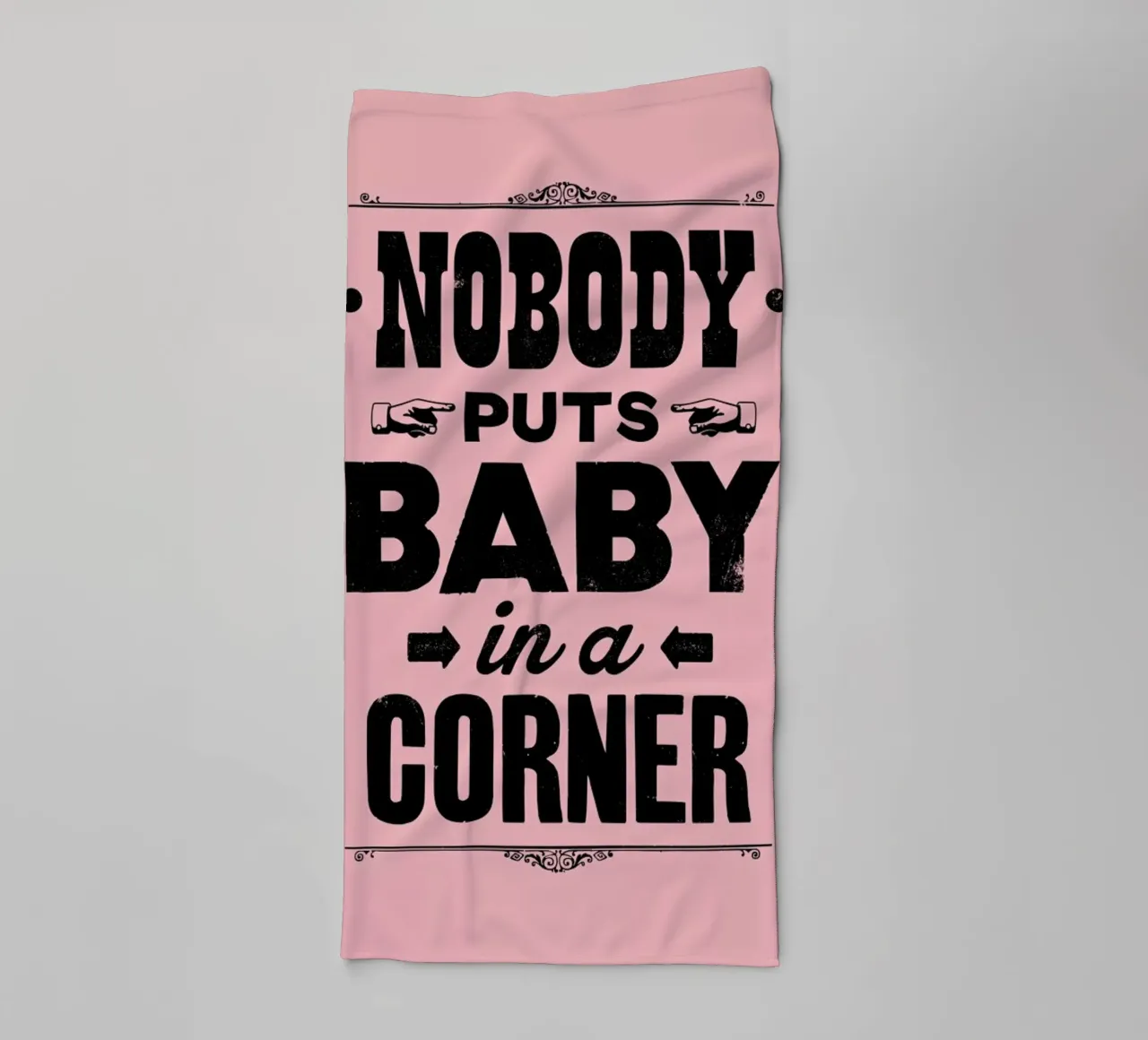 DIRTY DANCING towel by The Indoor Type