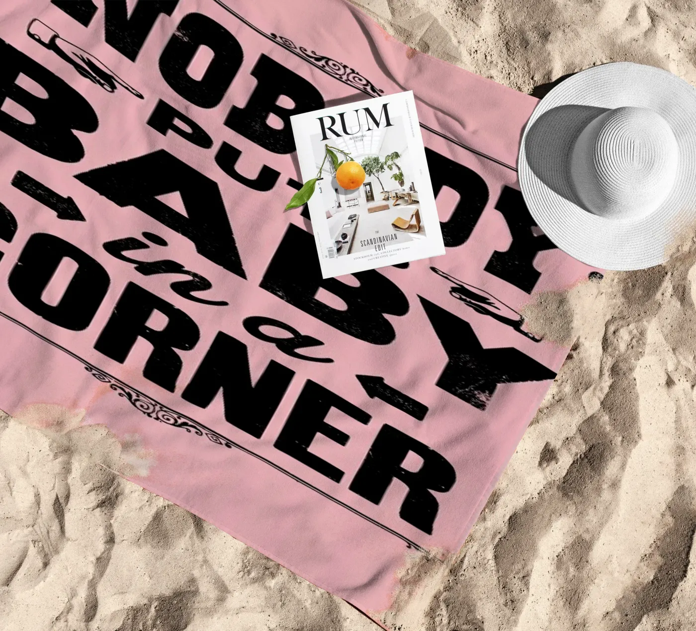 DIRTY DANCING beach towel by The Indoor Type