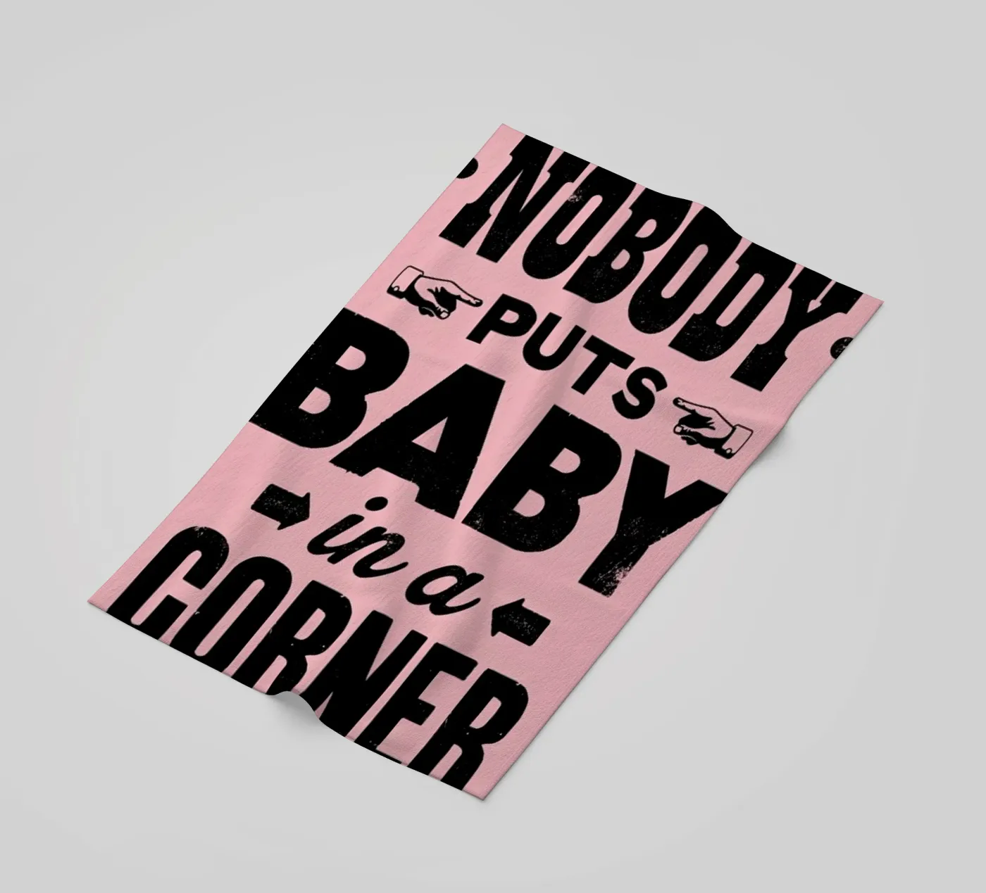 DIRTY DANCING beach towel by The Indoor Type