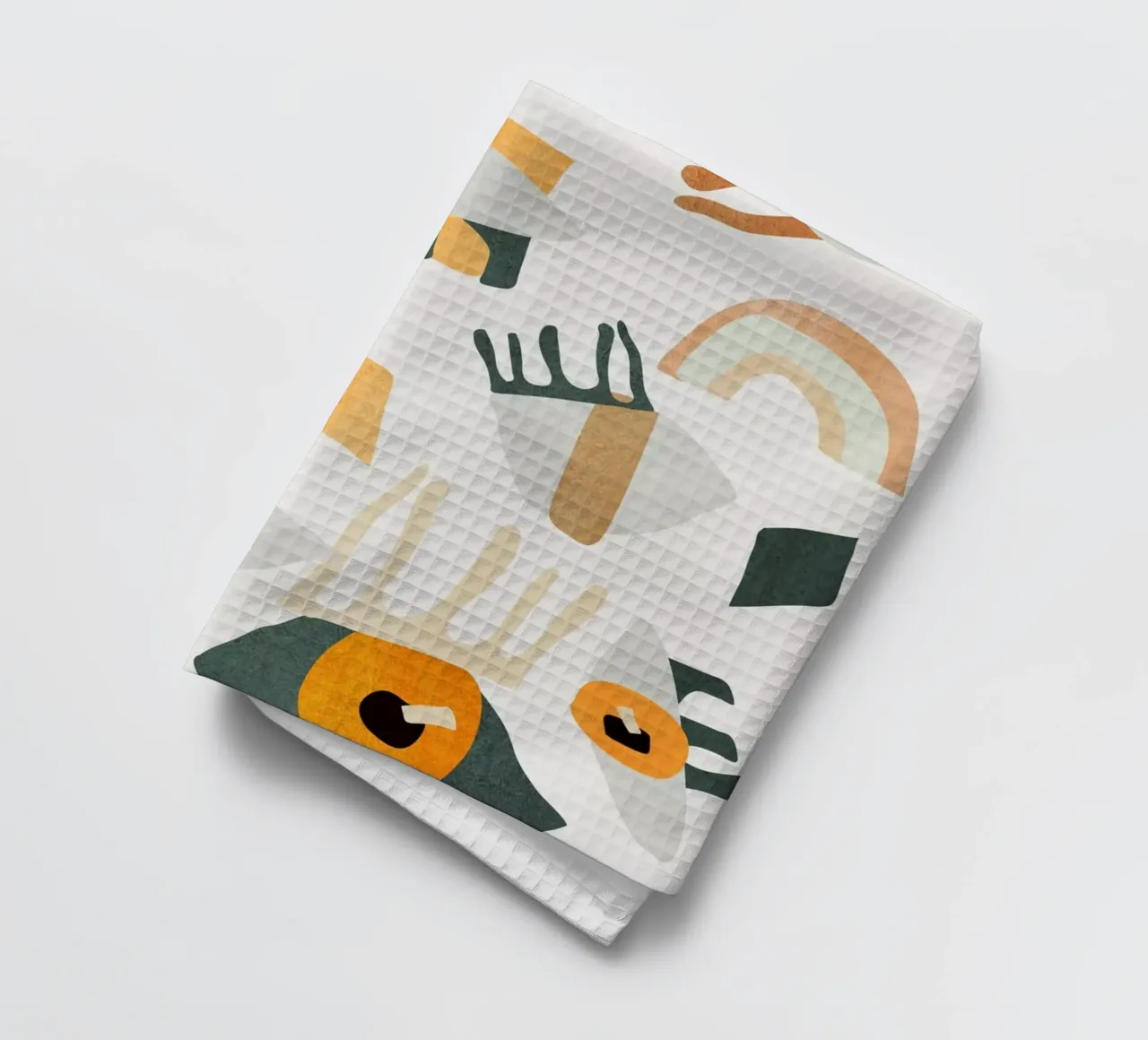 Art abstrait Yeux torchon de ThingDesign