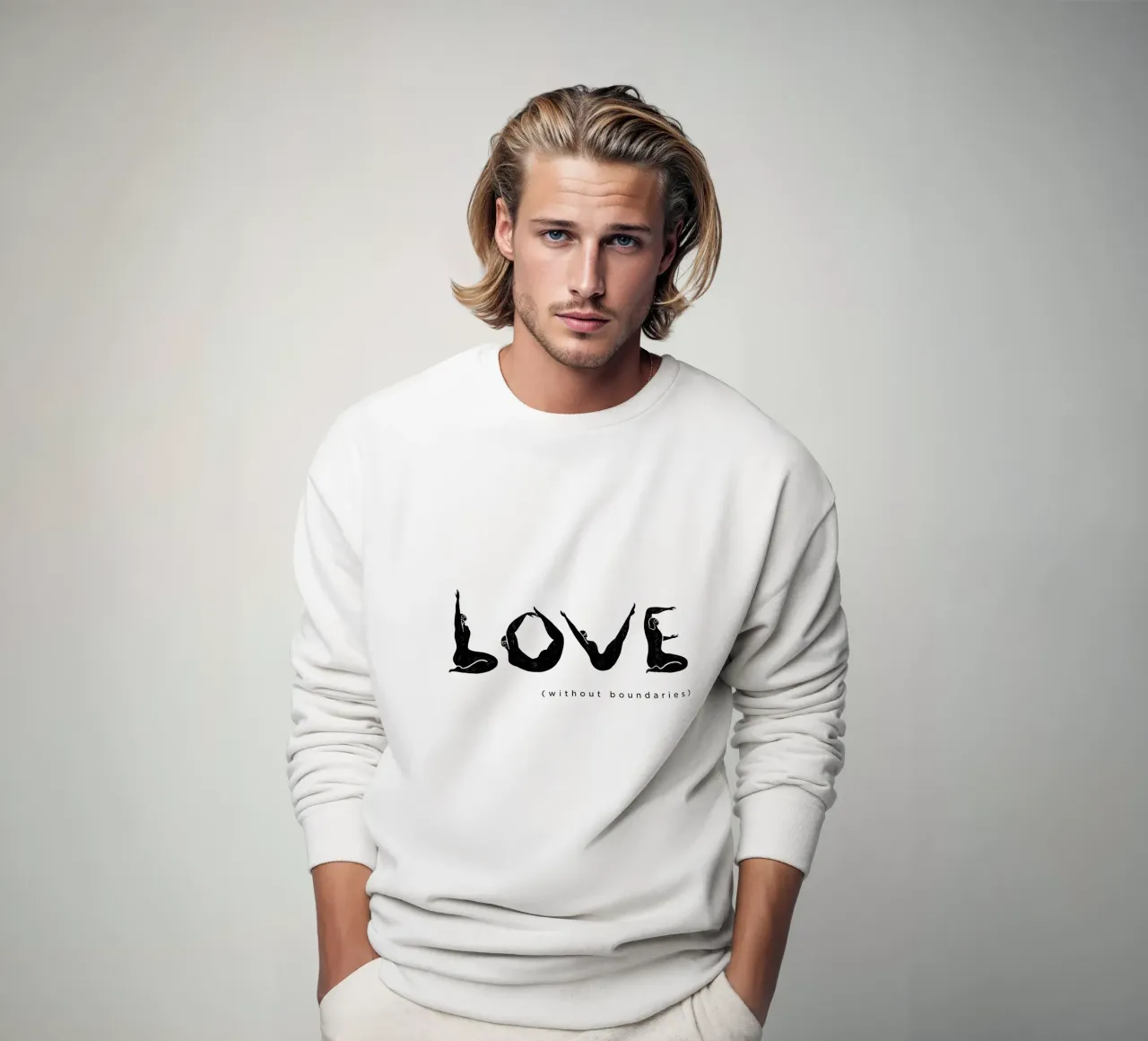 Love Without Boundaries sweatshirt van Arty Guava