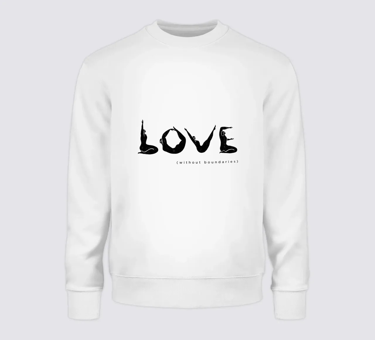 Love Without Boundaries sweatshirt van Arty Guava