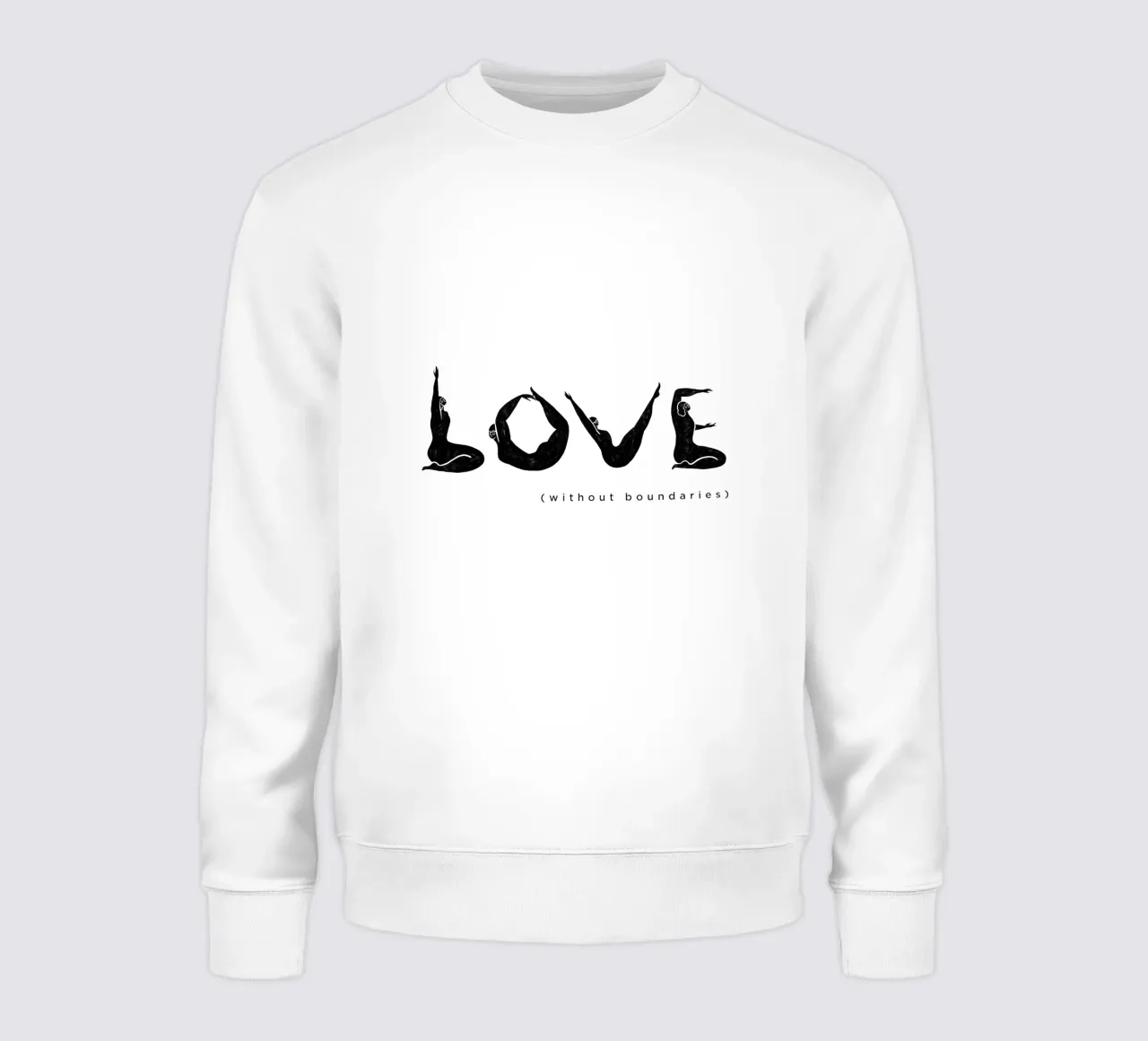 Love Without Boundaries felpa da Arty Guava