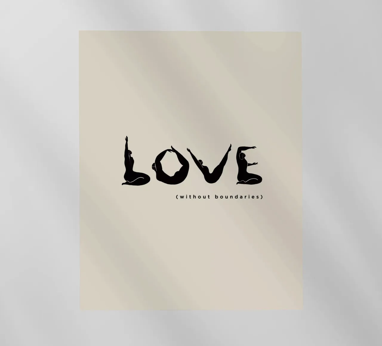 Love Without Boundaries pellicola backlit da Arty Guava