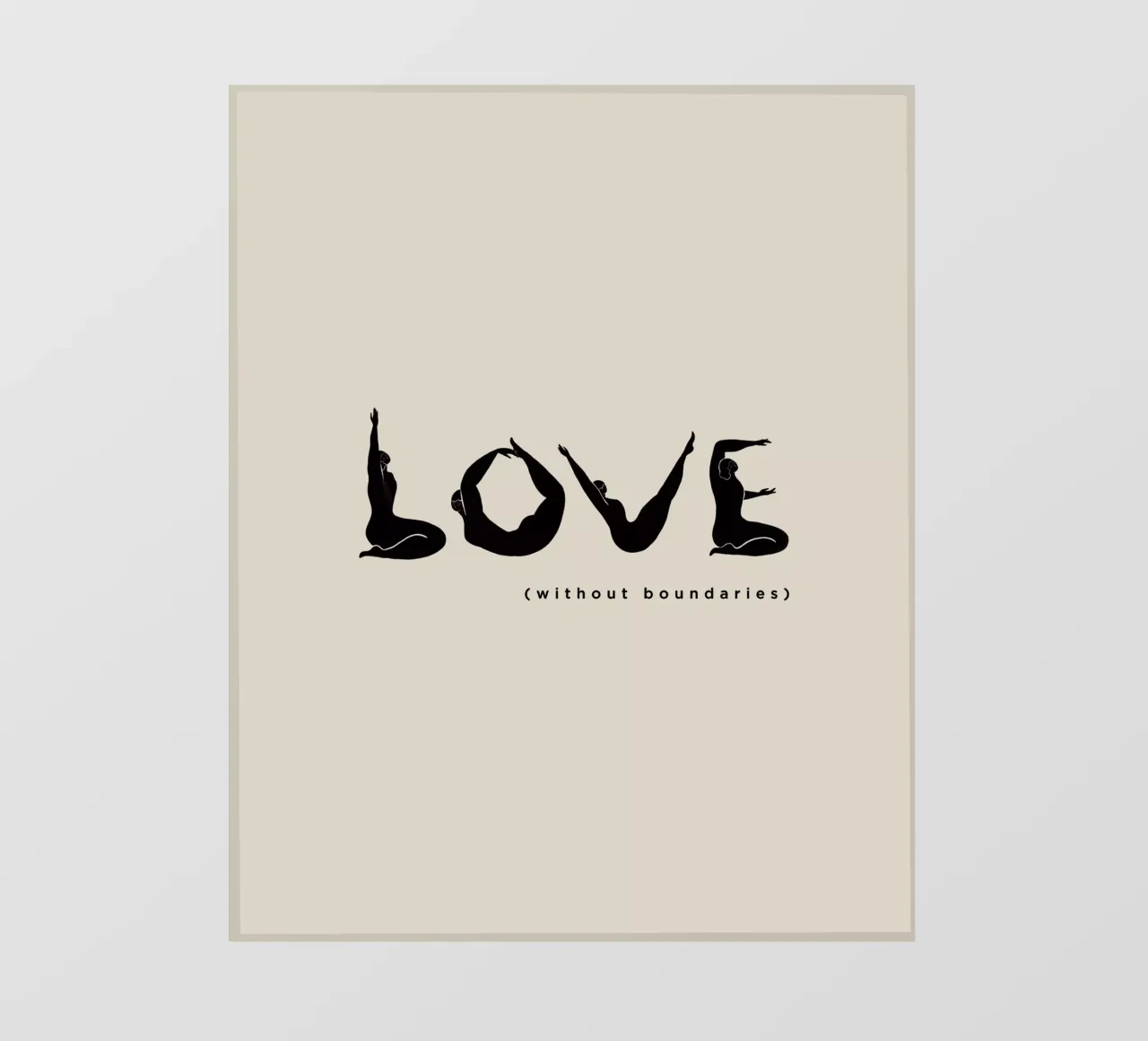 Love Without Boundaries pellicola backlit da Arty Guava