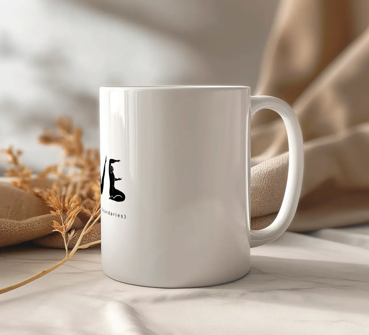Love Without Boundaries tazza in ceramica da Arty Guava