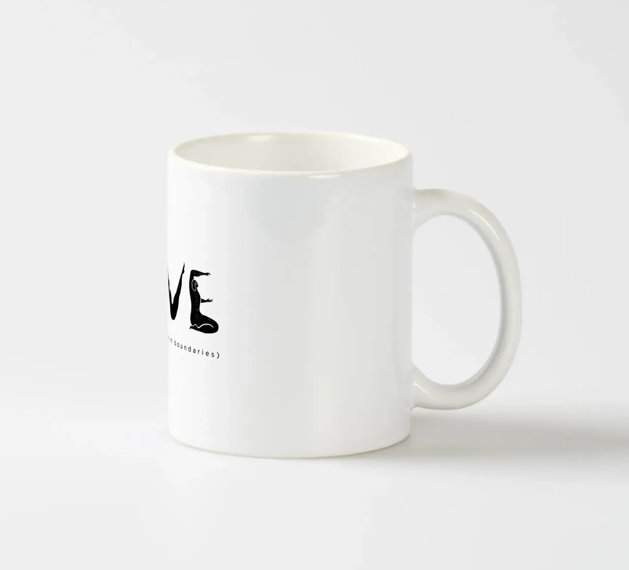 Love Without Boundaries tazza in ceramica da Arty Guava