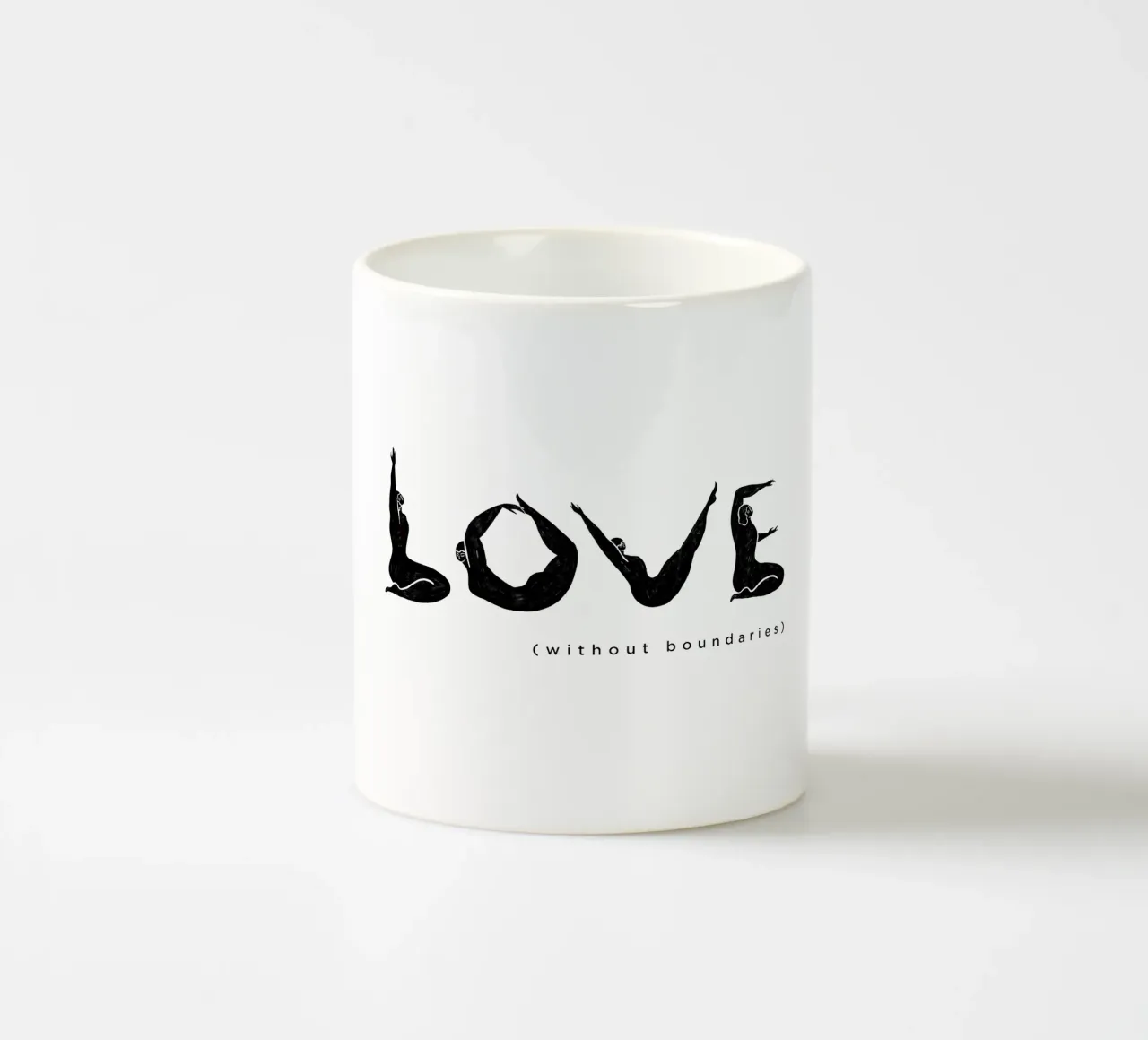 Love Without Boundaries tazza in ceramica da Arty Guava