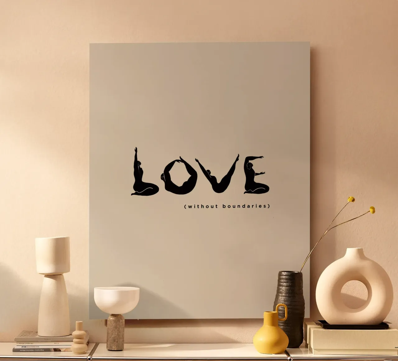 Love Without Boundaries alluminio dibond da Arty Guava