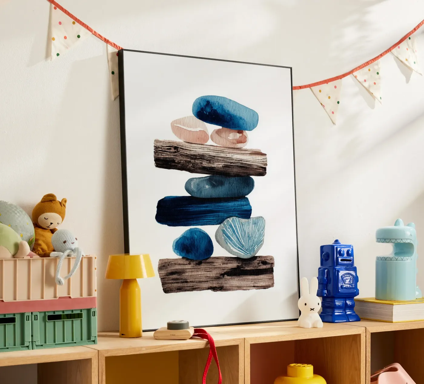 Tide Stack forex plate by Louise Wilder Studio