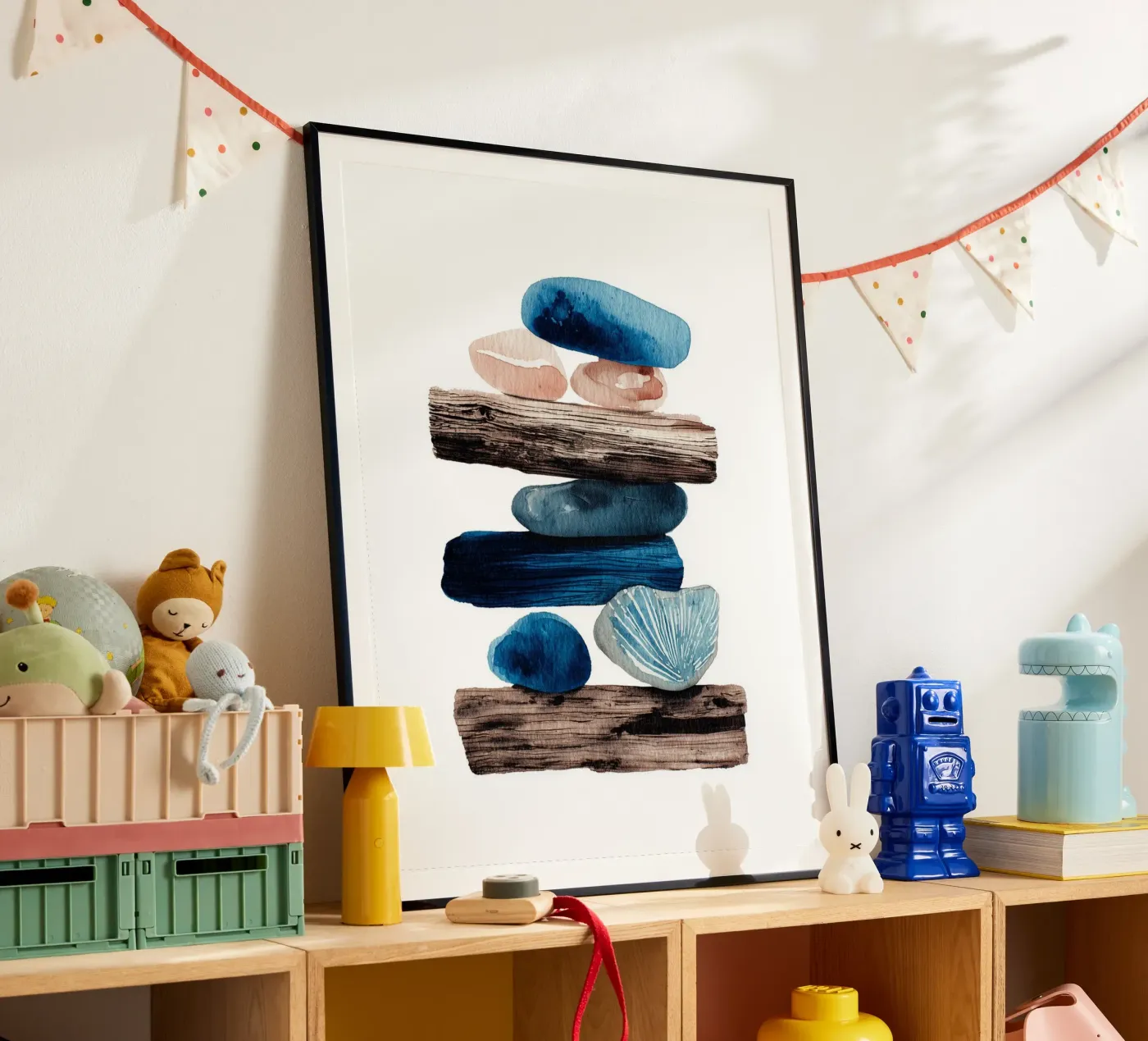 Tide Stack Poster von Louise Wilder Studio