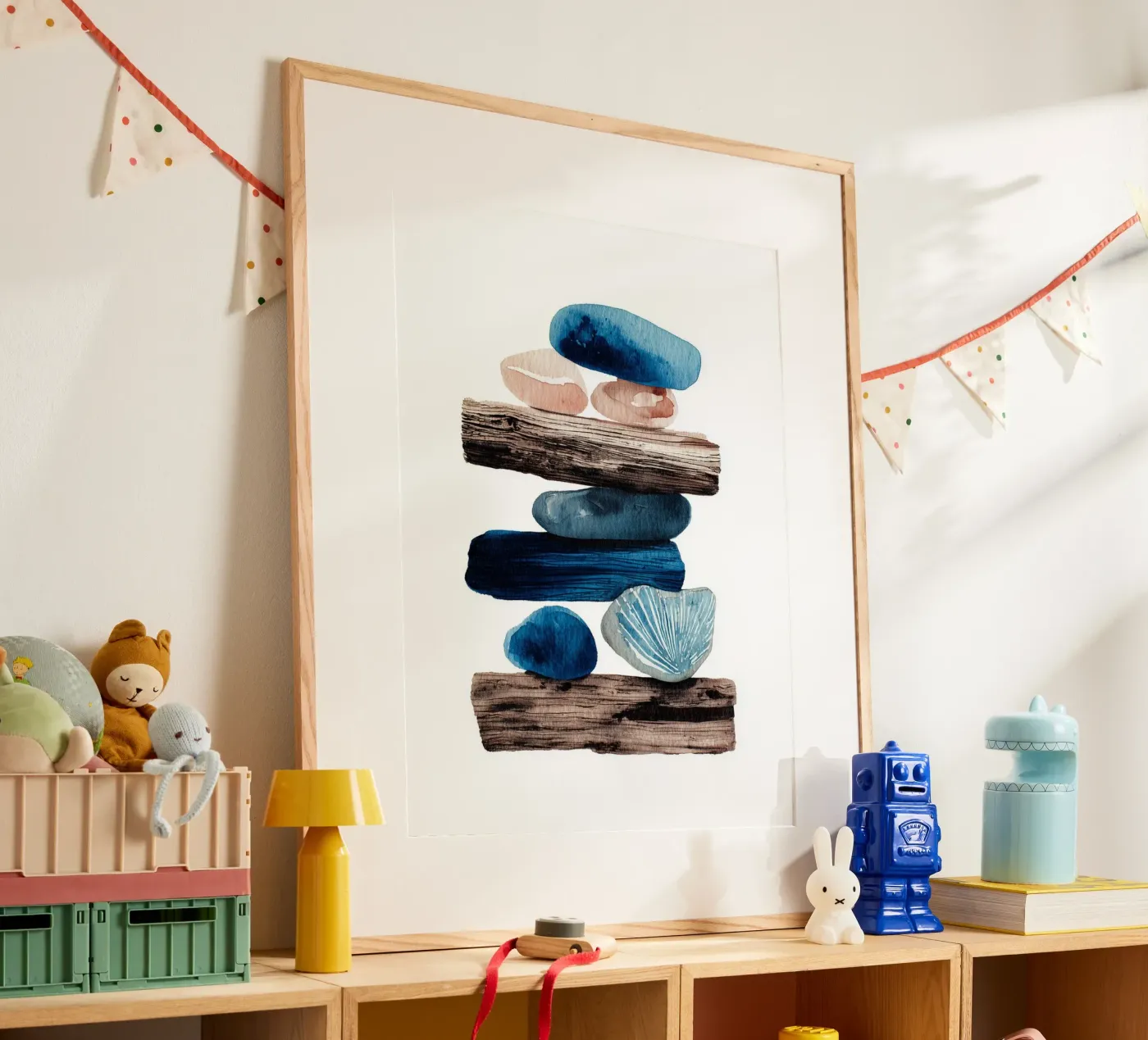 Tide Stack Poster von Louise Wilder Studio