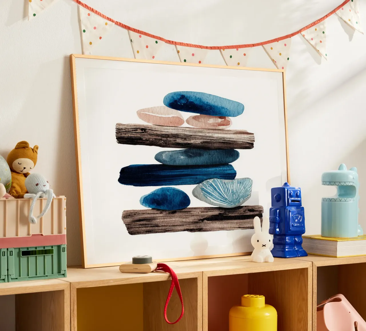 Tide Stack Poster von Louise Wilder Studio