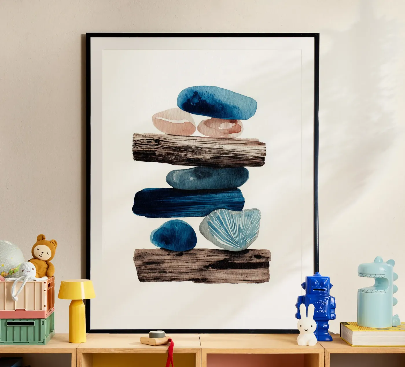 Tide Stack Poster von Louise Wilder Studio