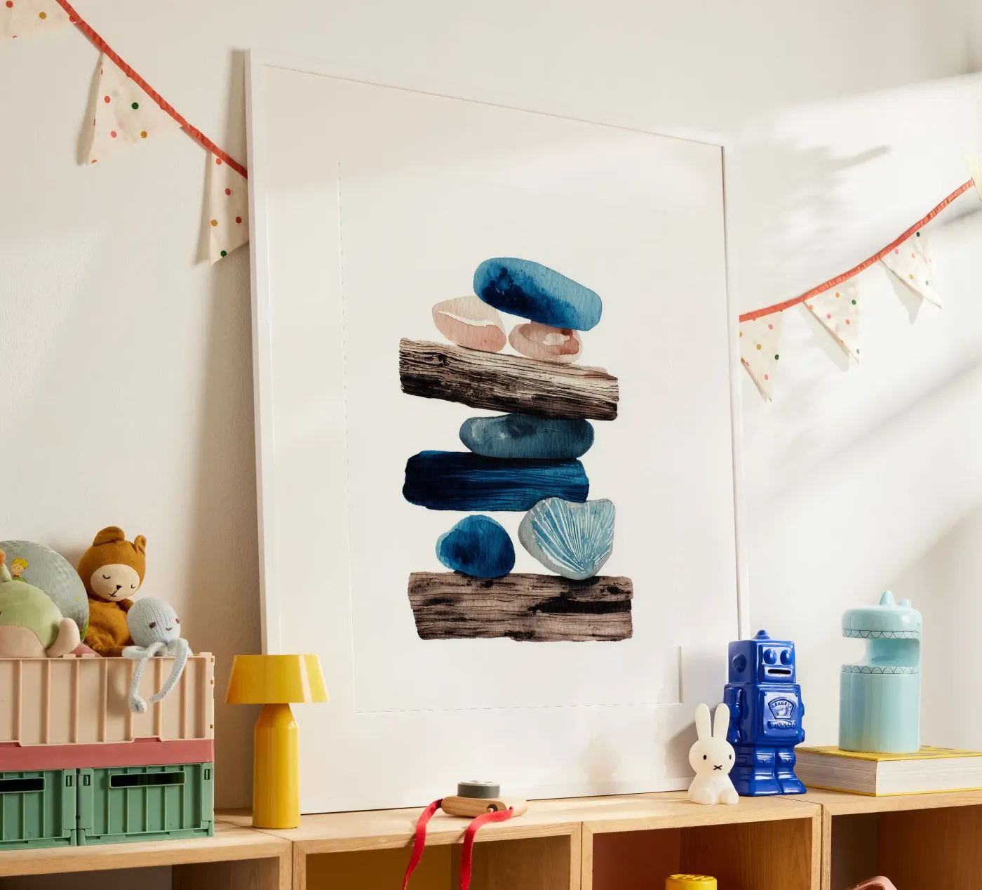 Tide Stack Poster von Louise Wilder Studio