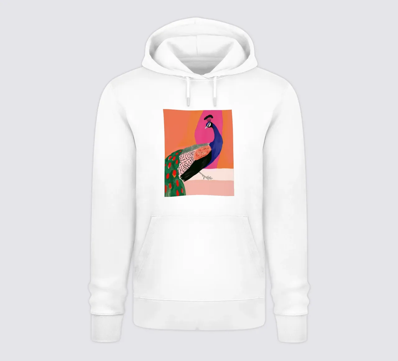 Bellissimo pavone felpa con cappuccio da ArtsySesta