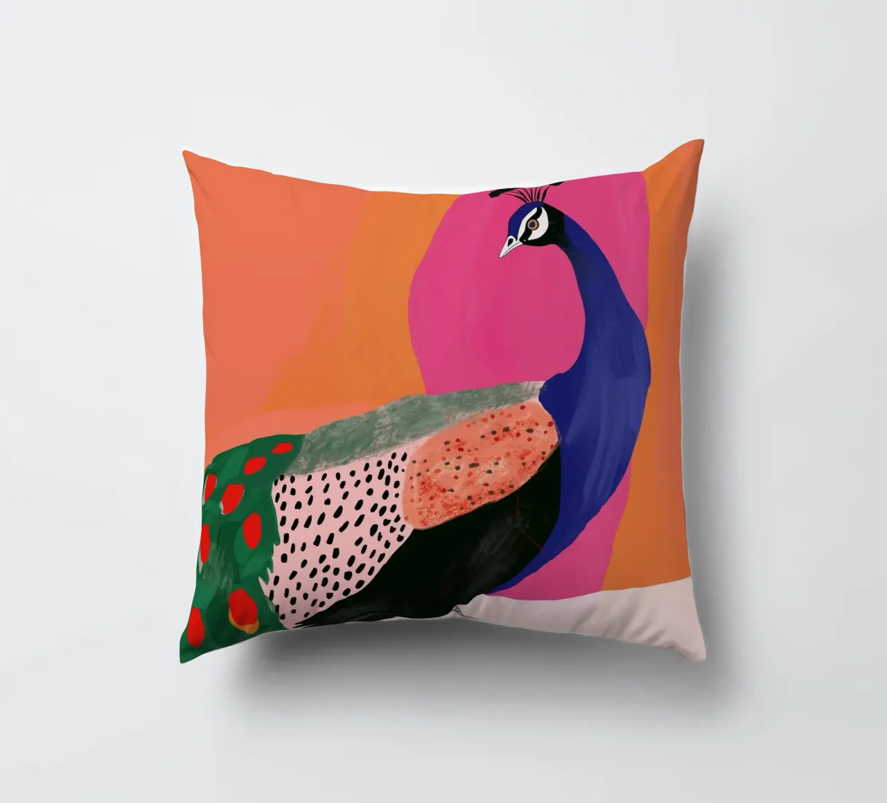 Bellissimo pavone cuscino da ArtsySesta