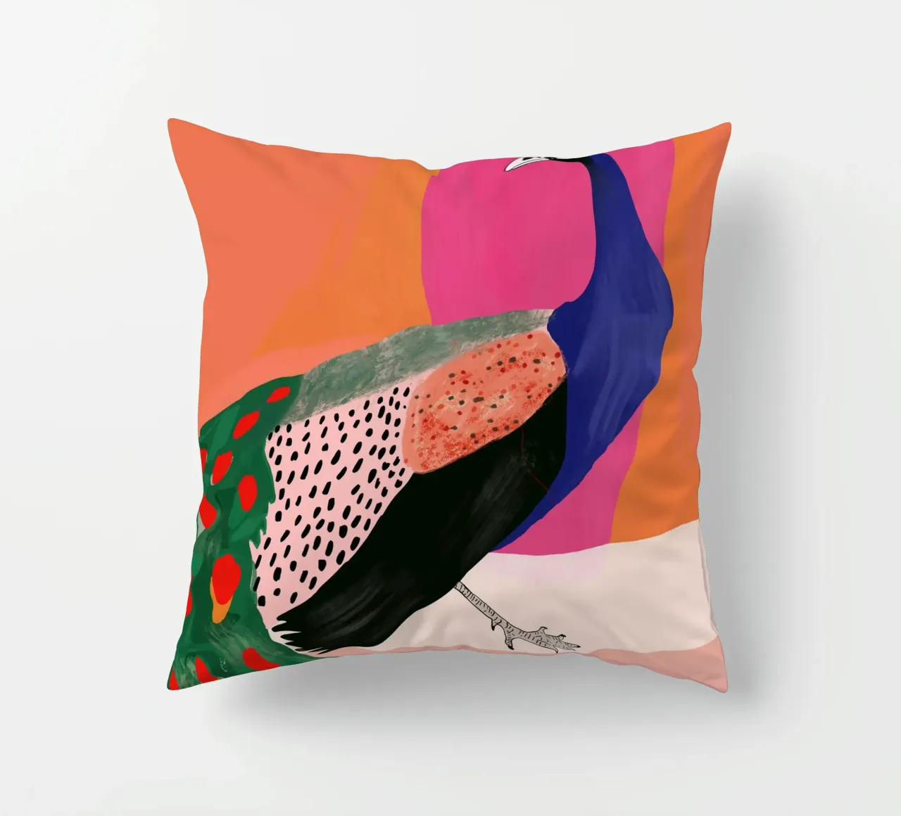 Bellissimo pavone cuscino da ArtsySesta