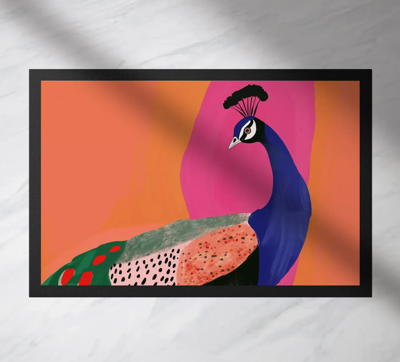 Bellissimo pavone zerbino da ArtsySesta