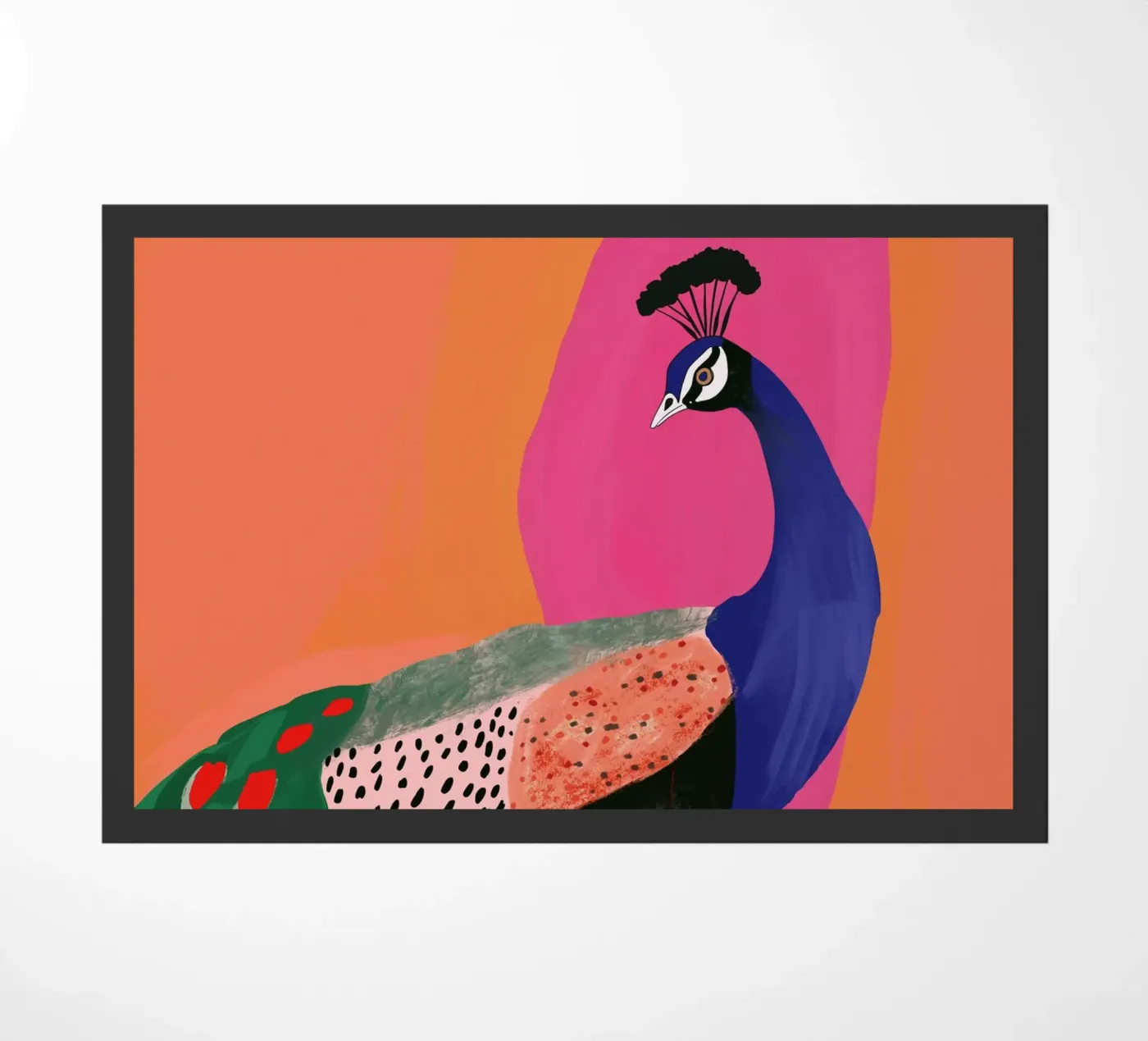 Bellissimo pavone zerbino da ArtsySesta