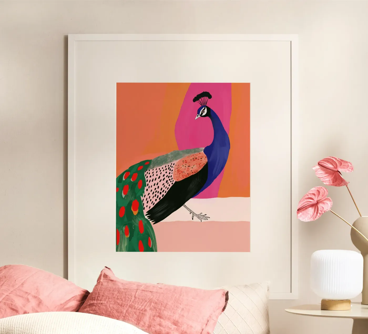 Bellissimo pavone poster da ArtsySesta