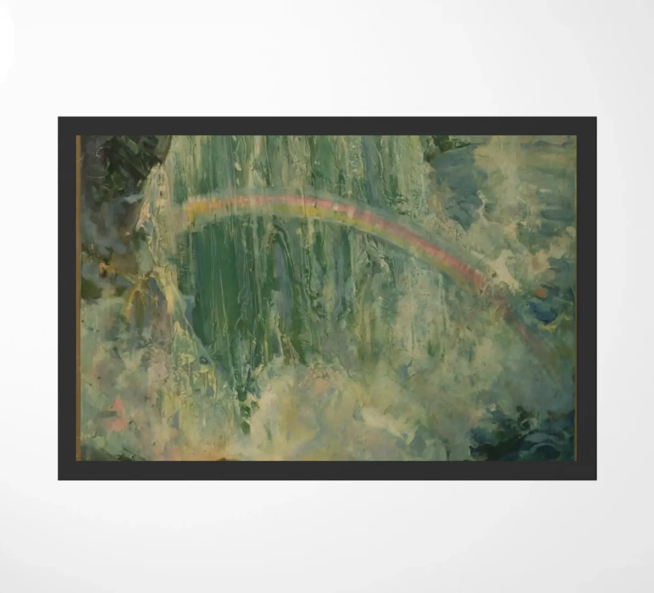 Poster d'epoca sulle cascate del Niagara, viaggio retrò, arte delle cascate, T zerbino da homdeco